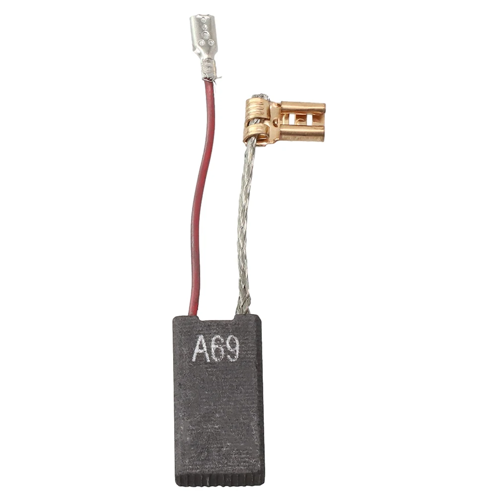5 40 Carbon Brushes 12.5x6.4x25.2mm 2pcs Black For 11235EVS (0611235739) And Practical High Quality  5 40 Carbon