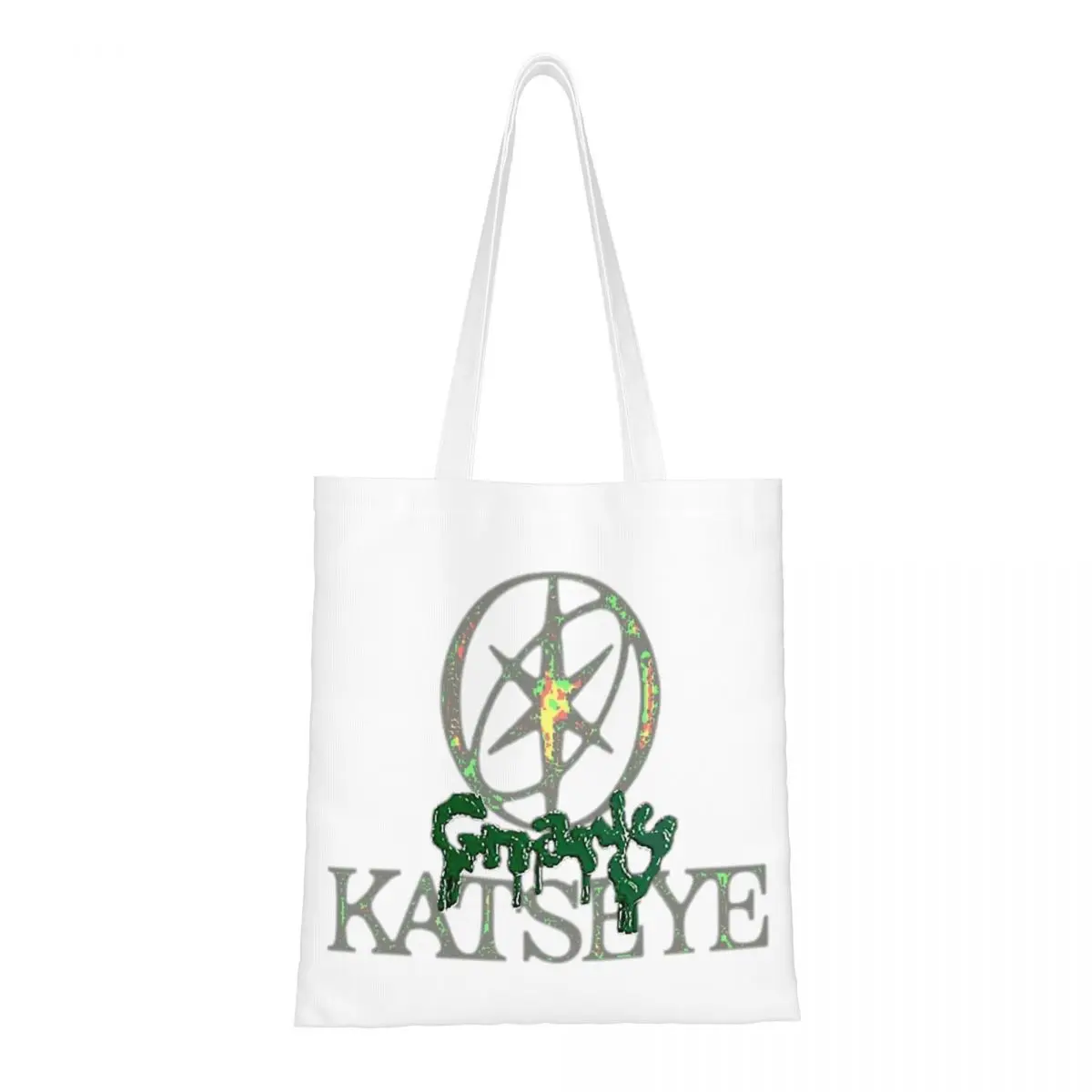 

Унисекс Katseye Gnarly Tote Bags Холщовая продуктовая сумка для покупок Сумки