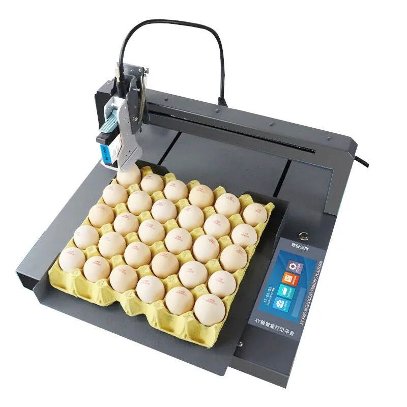 

Egg Inkjet Printer Automatic Whole Shell Coding Machine for Date Logo Production Line Special Marking Equipment