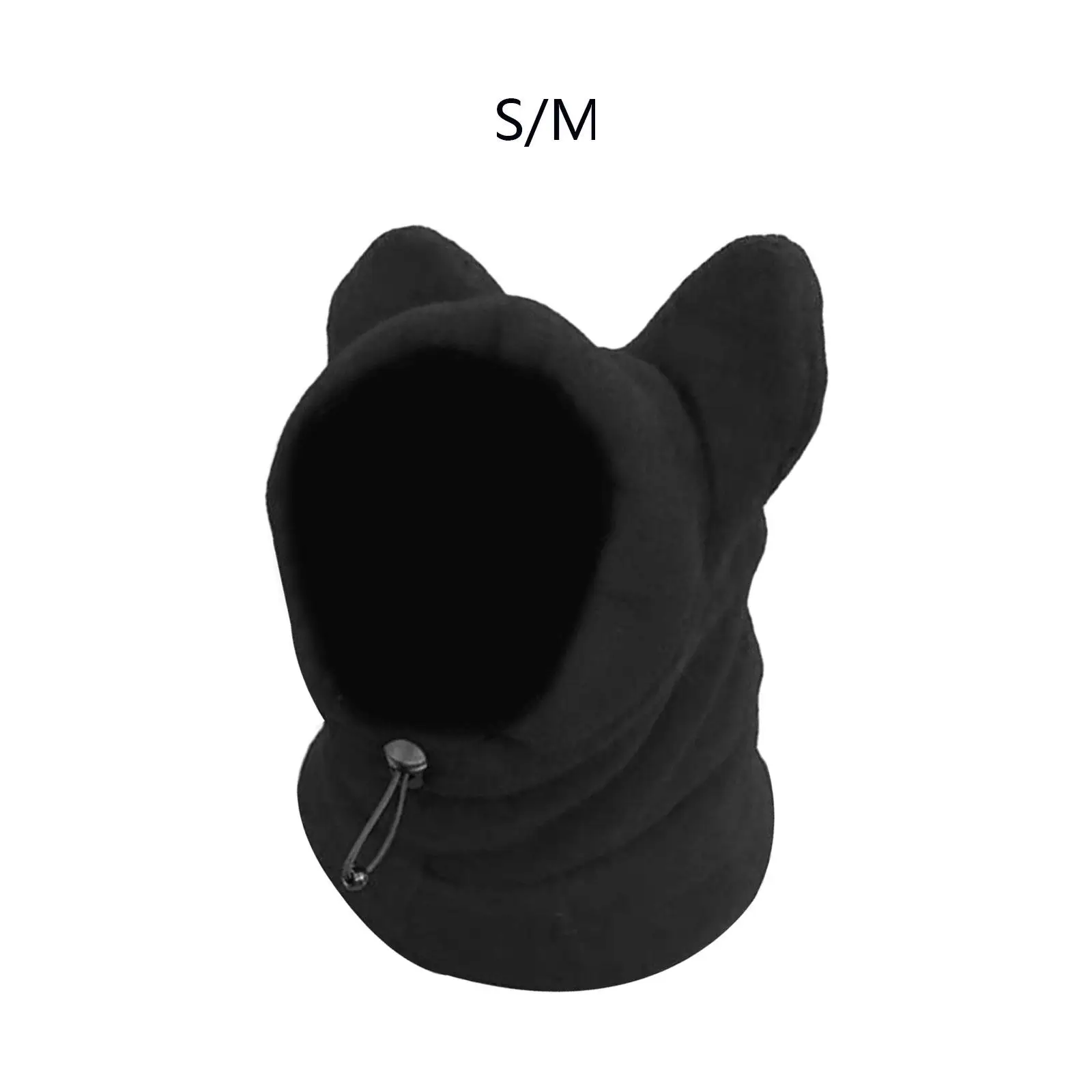 Pet Dog Winter Warm Hat Adjustable Dog Ear Cover Dog Headwear for Kitten Small,