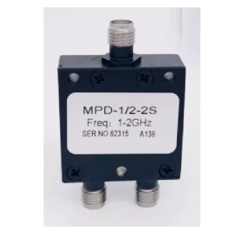 SMA Head 1000-2000MHz Microstrip Two Power Divider RF One to Two 1-2G Power Distribution Combiner