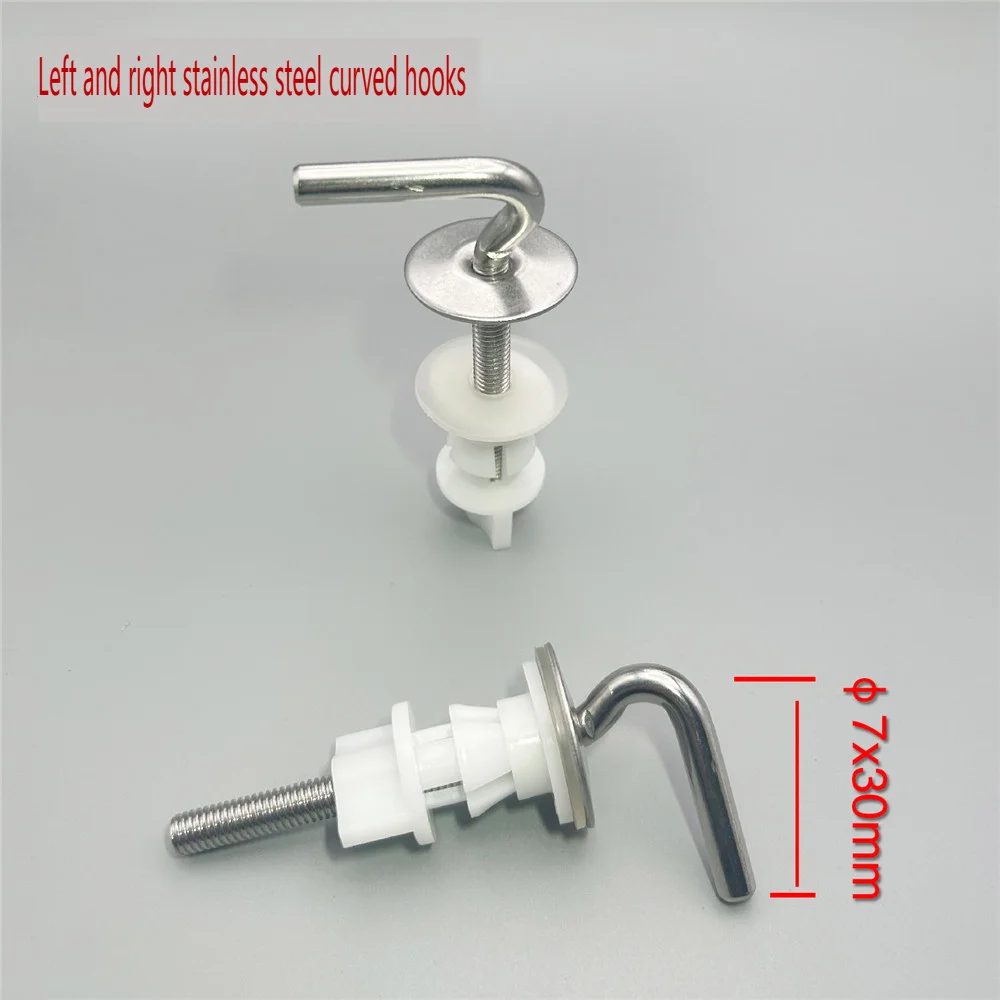 Universal stainless steel toilet seat hinge Yigao toilet seat and toilet connector,L24429