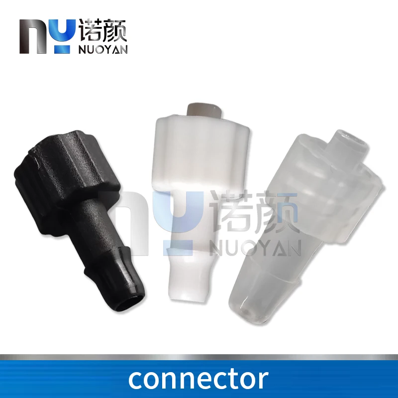 20PCS/lot Eco Solvent UV Ink Hose Connector For Wide Format Printer Ink Tube Pipe Infiniti Allwin Inkjet Printer Tube Connector