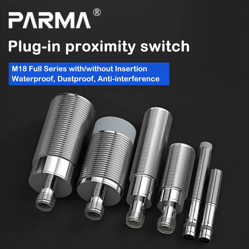 M18 plug-in type proximity switch sensor - complete series of separate metal sensing switches