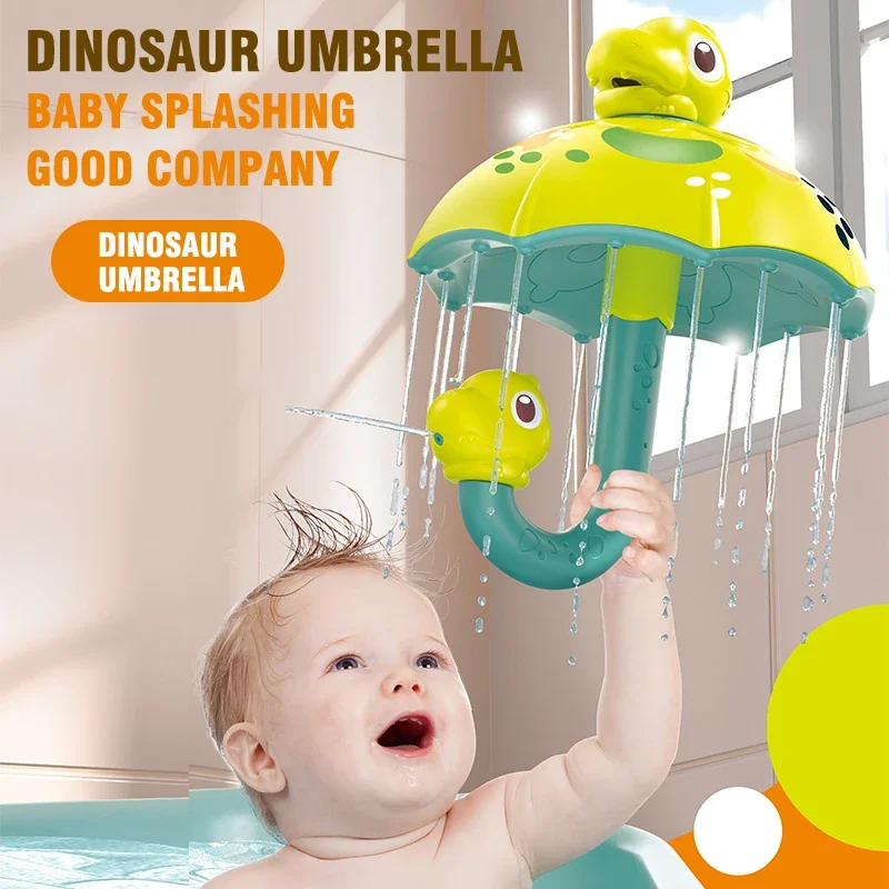 

Dinosaur Umbrella Shower For Children 0-3 Years Old Spray Bath Fun Parent-Child Interactive Bath Toys Bath Toys