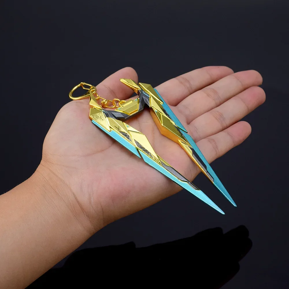 Game Weapon Anime Surrounding 13cm Fearless Contract Biological Harvester Zinc Alloy Model Crafts Decoration Collection Toys