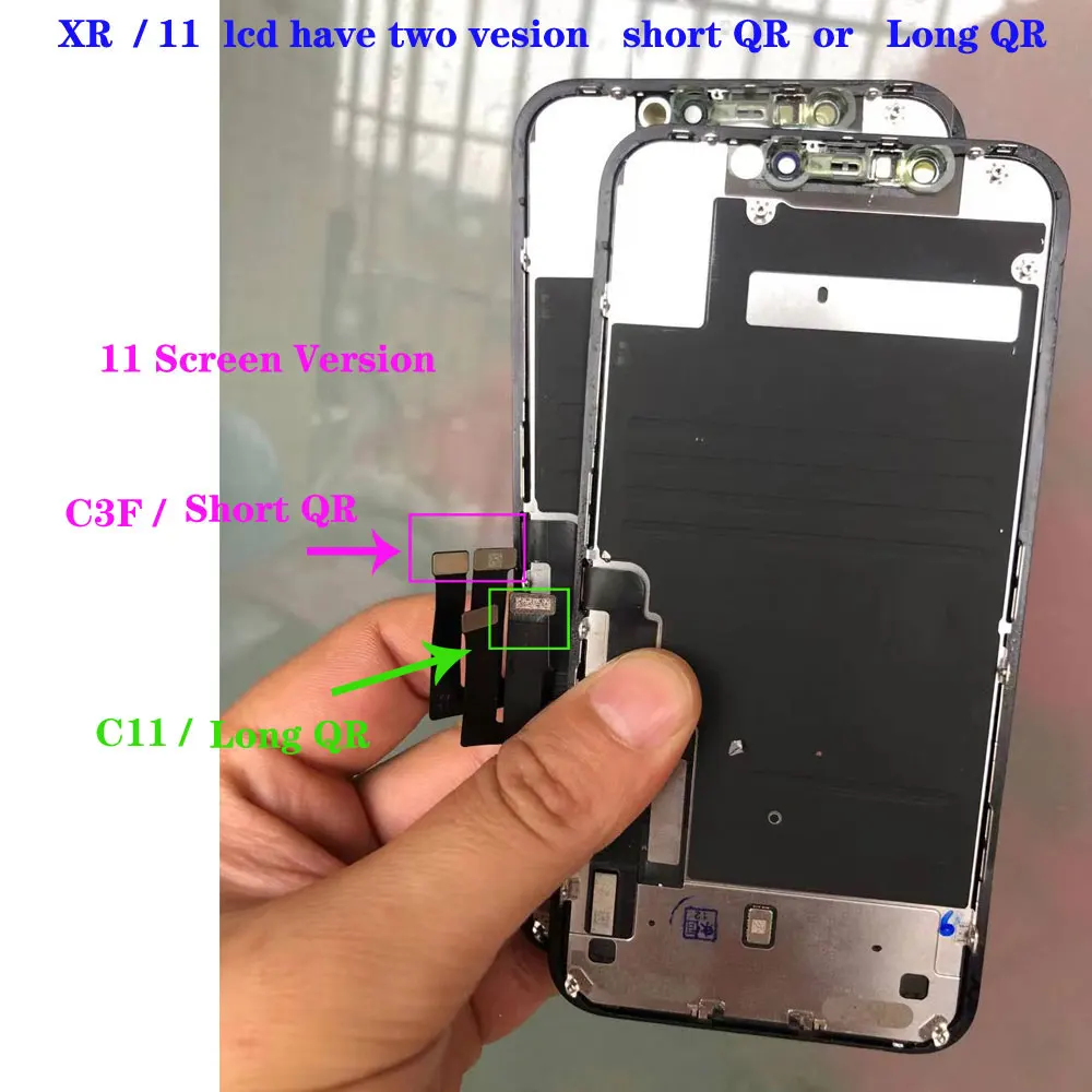 AAA Original Screen For IPhone XR 11 12 Pro Max Refurbish Lcd For Iphone X XS Max Display Panel Assembly True Tone Replacement