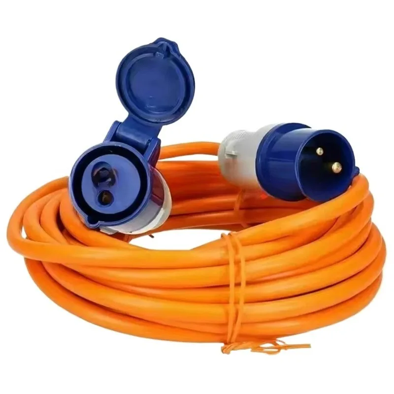 

Внешний шнур питания для автофургона, 5/10 метров, соединительный кабель для яхты, разъем для каравана, удлинитель, для улицы (настраиваемый)