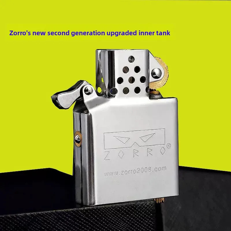 Various Styles of Oil Lighter, White Steel Movement, Grinding Wheel Ignition, Second-generation Movement