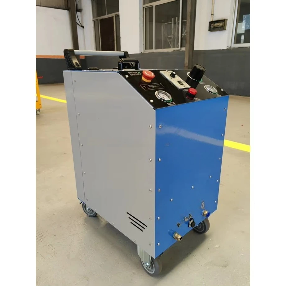 Dry Ice Engine Cleaning Machine Dry Ice Blasting Machine for Automotive Engine Gearbox Carbon Deposits Oil Stains Removal