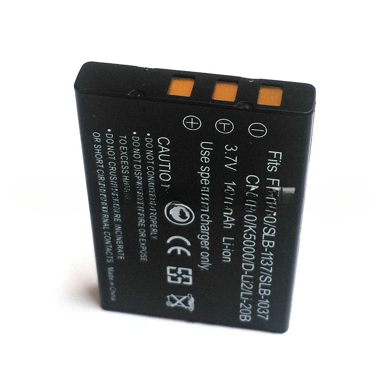 Новый сменный аккумулятор для камеры 3 7 В 1500 мАч Fujifilm F50I F401 F410 F601 ZSLB-1137 SLB-1037 KLIC-5000 D-Li2 Li-20B Фото №4