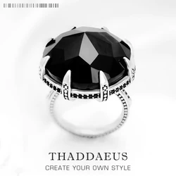 Cocktail Ring Claw,Brand New Europe Style Fine Jewerly For Women Vintage Gift In 925 Sterling Silver