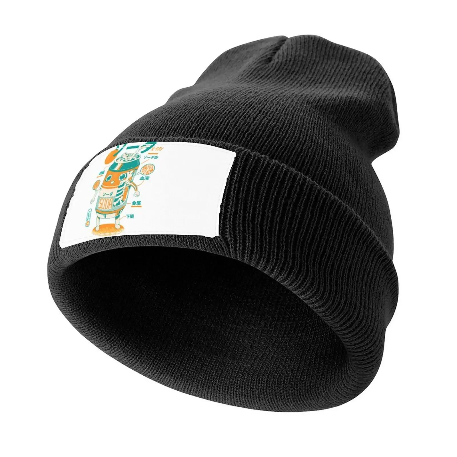 Soda Can X-Ray Knitted Cap Rugby Gentleman Hat Trucker Hat Sunhat Mens Hats Women's