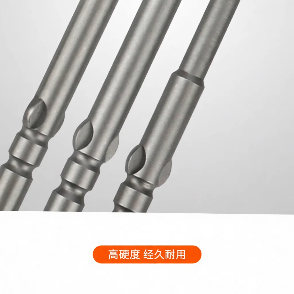 Magnetic Star Shape Power Bit 5mm Shank Hardened Metal Electric Screwdriver Tip Professional Drill Accessory 60mm Tool