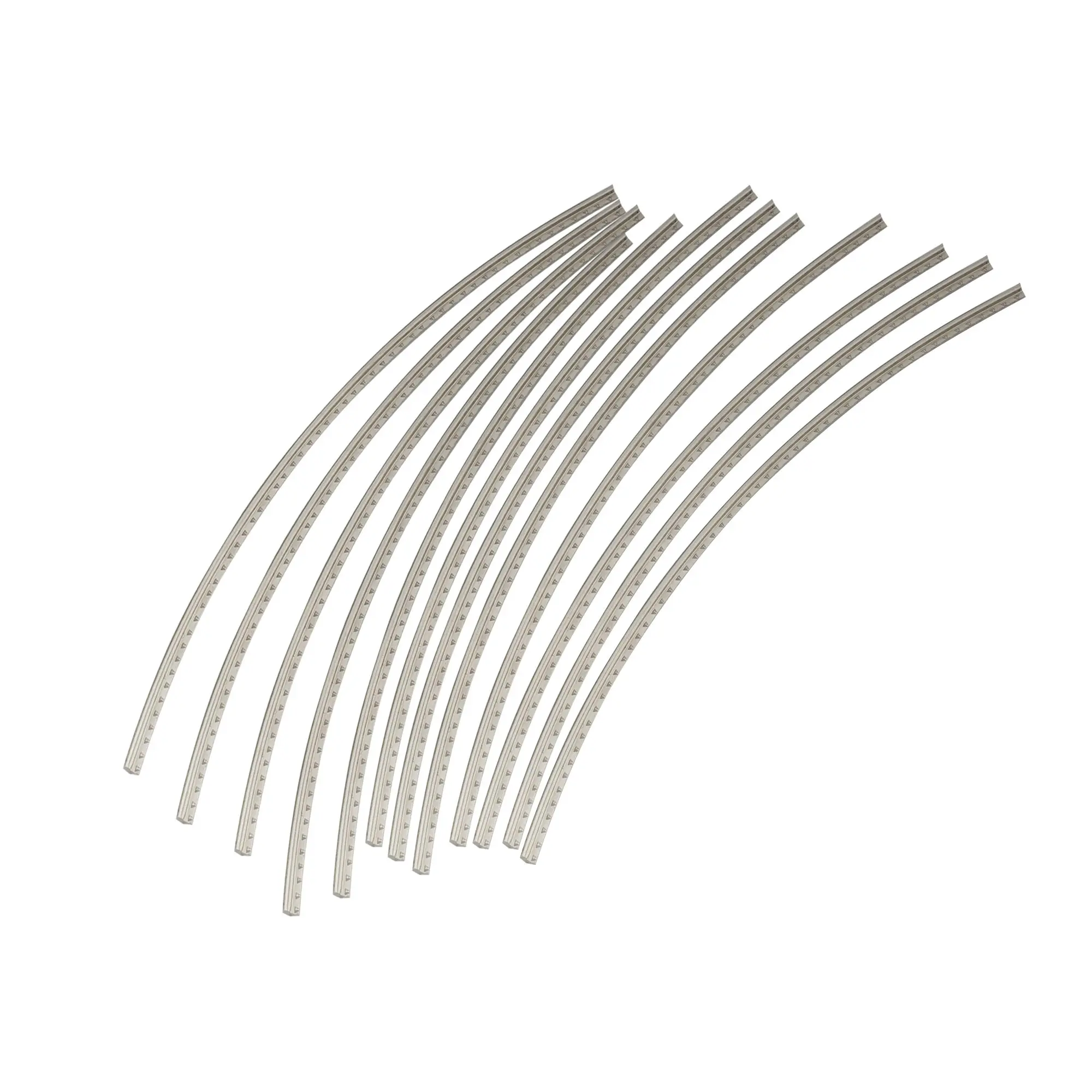 Sintoms REF230139 Repair Frets Nickel Silver Extra Hard 2.3mm Medium Fret Wire Set for Electric Guitar