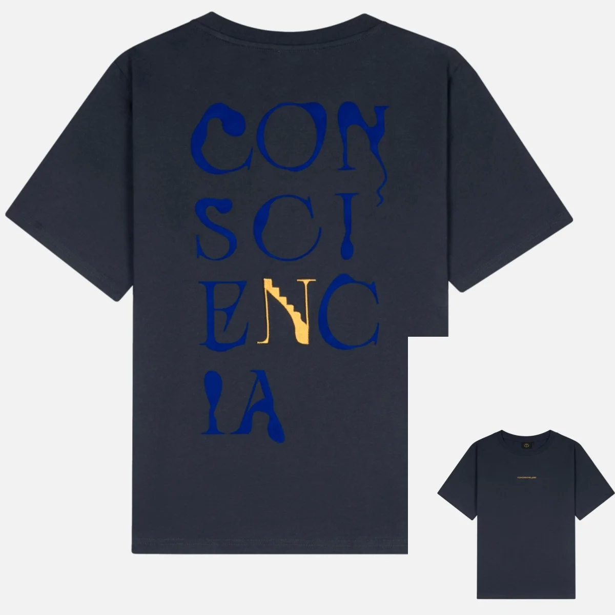 Top Summer Tomorrowland Consciencia Festival EDM Rave Graphic Tee Casual Short Sleeve T Shirt for Music Fashion
