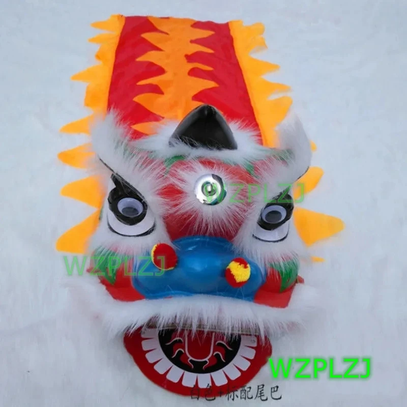 12 Inch Lion Dance Costume Toy for 3-5 Age Kid Boy Girl Child Party Performance Sport Carnival Stage