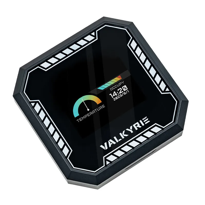 VALKYRIE B360 360mm ARGB All-in-one CPU Liquid Cooler 2.0-inch IPS LCD support LGA 1700 AMD AM5