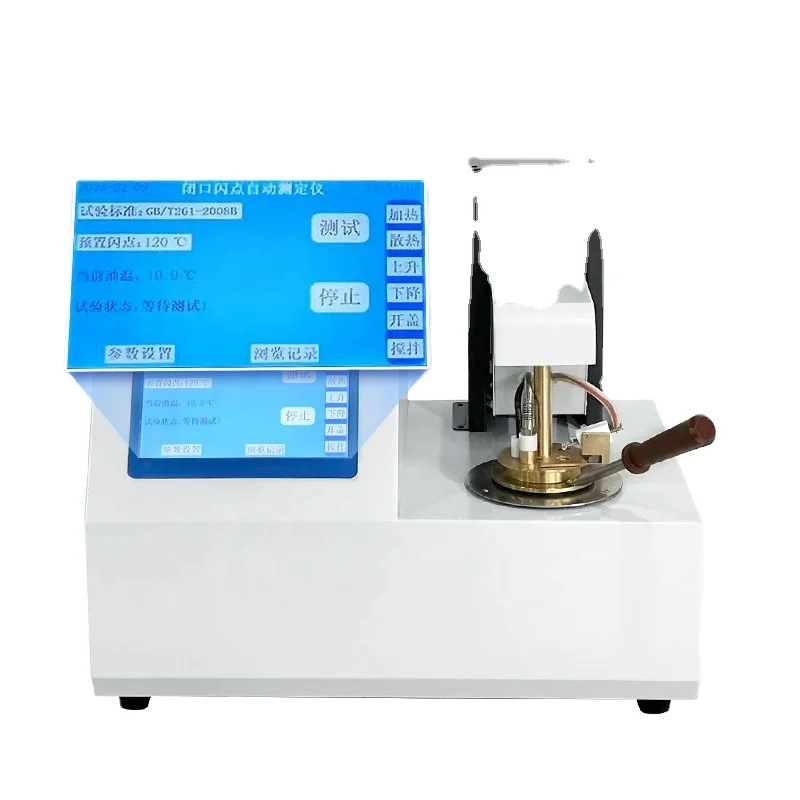 

Детектор точки вспышки масла, дизельного топлива, высокоточный автоматический тестер точки вспышки с открытой и закрытой чашкой, испытательное оборудование