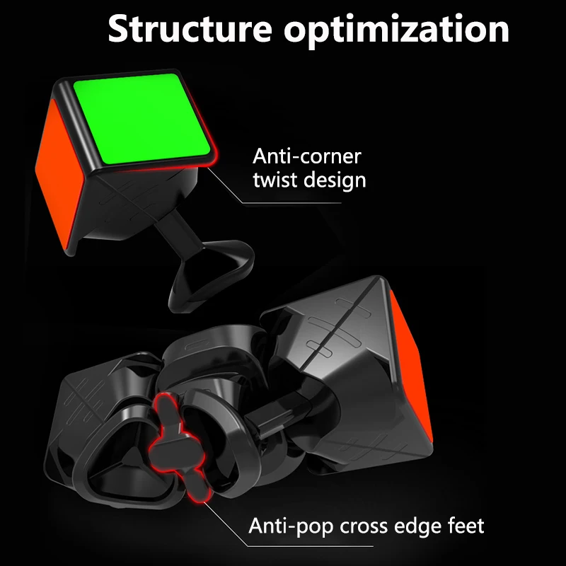 QiYi MS 3x3 Magnetic Magic Cube Professional Speed Puzzle QIYI Ms 3x3x3 Magnet Cubo Magico Children's Fidget Toys