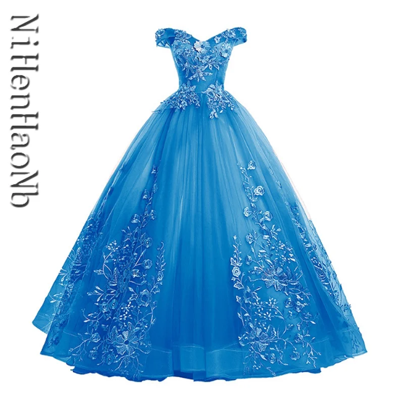 Ball Gown V Neck Luxury Quinceanera Dresses 2024 Vestido De 15 Quinceañeras Appliques Prom Party Gown