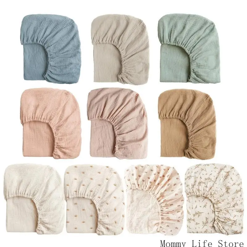 Baby Fitted Sheet Comfortable Bassinet Protective Cover Sleeve Nursery Essential
