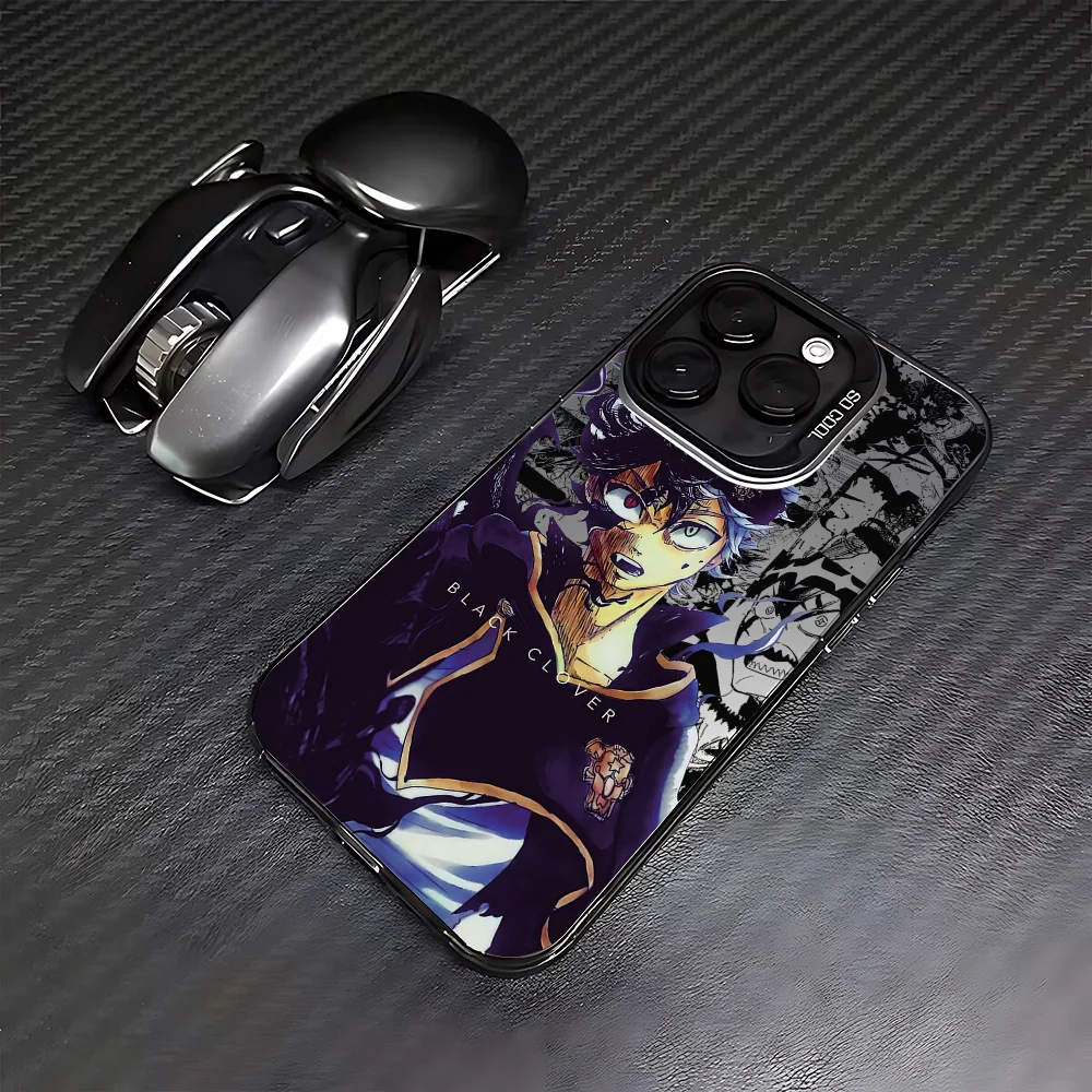 ブラックアニメ ブラッククローバーズ スマホケース Xiaomi Redmi Note 7 8 9 9S 10 11 12 13 14 Pro Plus 4G 5G 耐衝撃 マットバックカバー