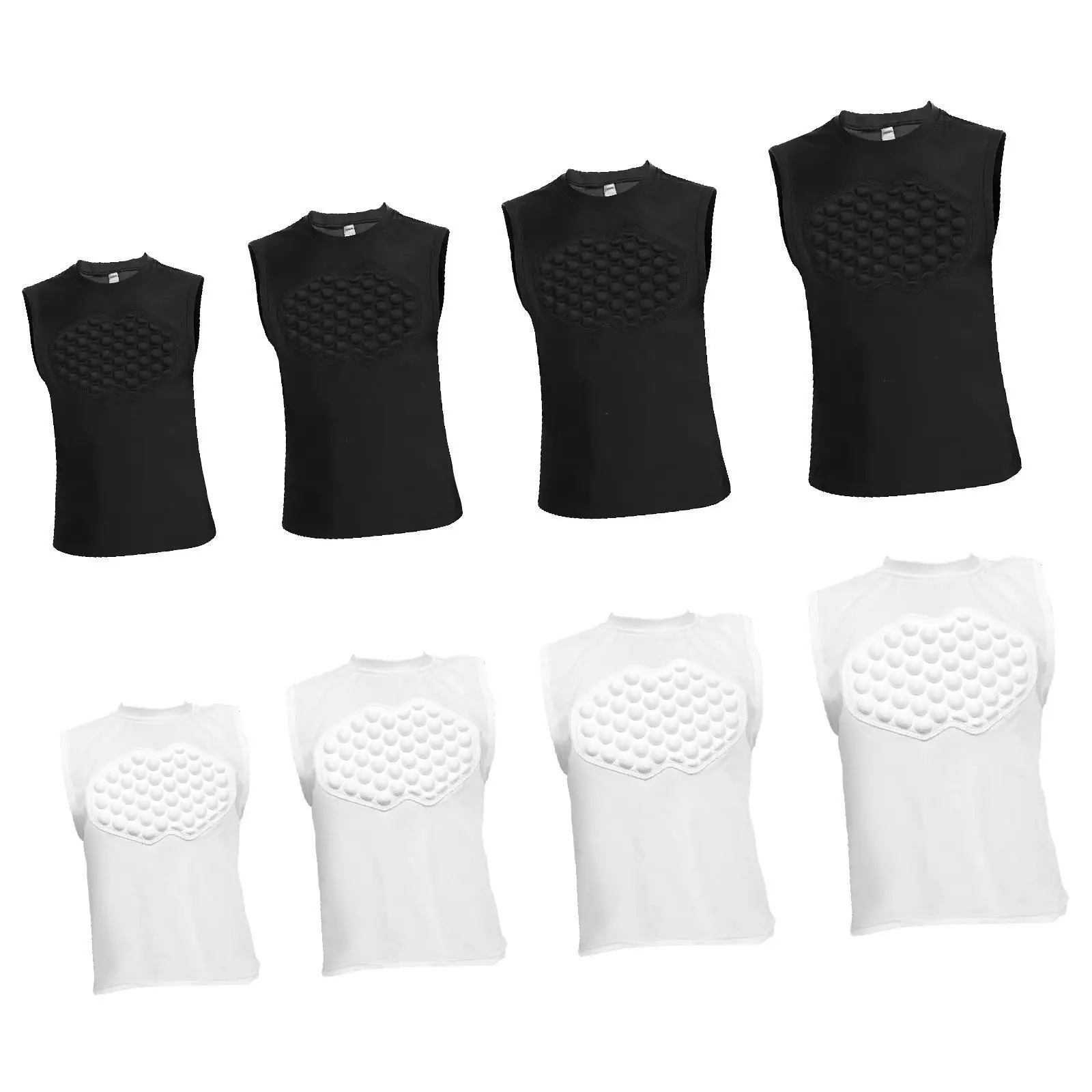 

Basketball Chest Protector Vest Rib Protector Equipment Breathable Protection