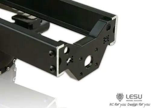 LESU Metal Tail Beam Spare Parts for 1/16 RC Truck Dumper Model DIY Car Accessories Toys Th16699-SMT3