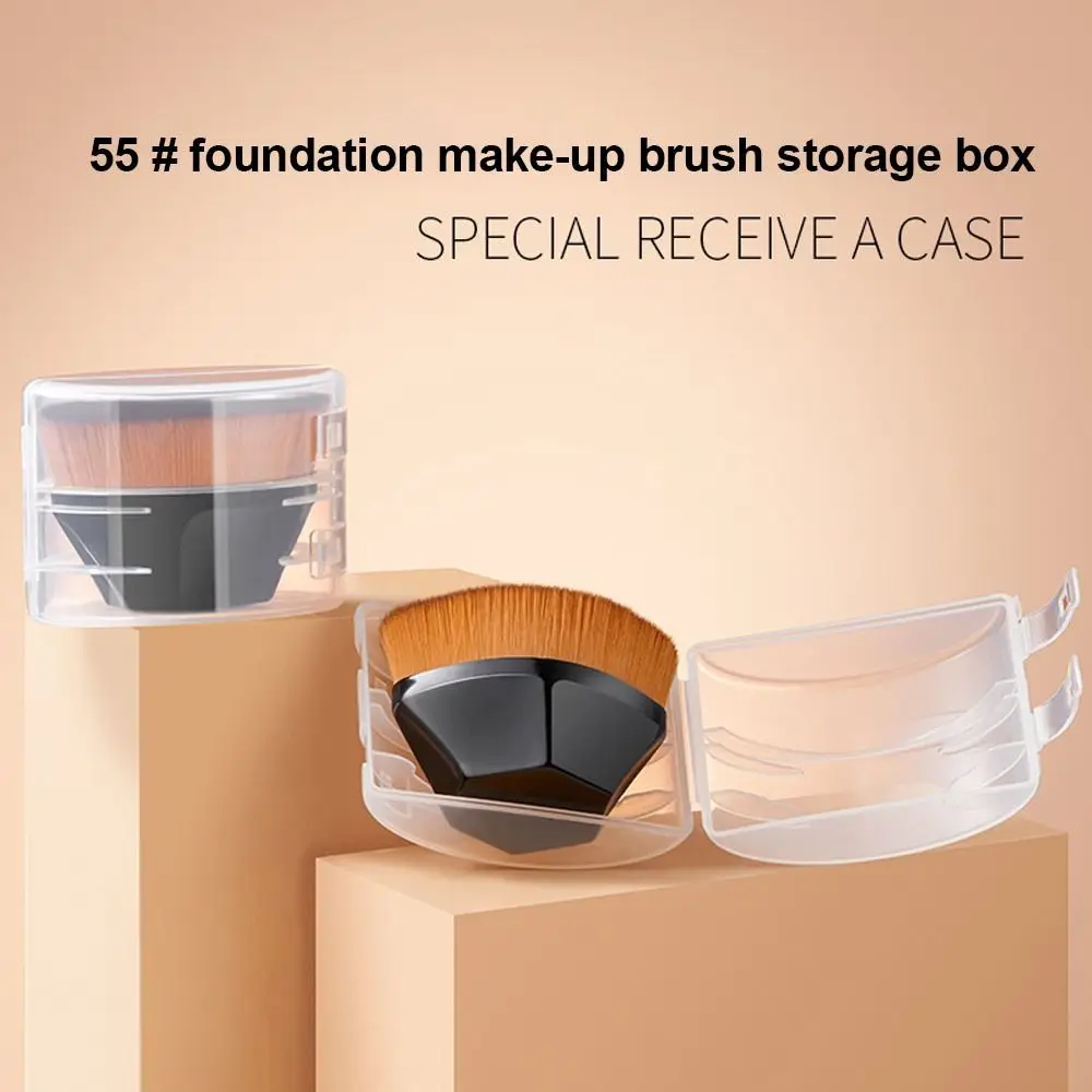 Kabuki Face Blush Foundation Makeup Brush Flat Top for Blending Liquid Cream Foundation Brush Makeup Tool Liquid Powder Women