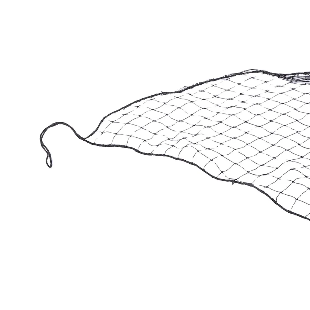 Heavy Duty PE Baseball Backstop Net Black 3x3m Baseball Netting Barrier Baseball Netting Net Backyard Training