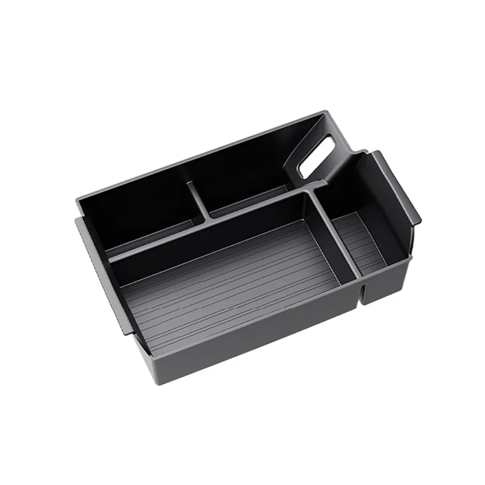 Für Toyota Sienna 2021-2026 Armlehnen-Aufbewahrungsbox Mittelkonsolen-Organizer Ablage Schwarz Innenausstattung Zubehör Upgrade-Kit Plus – Detail 3