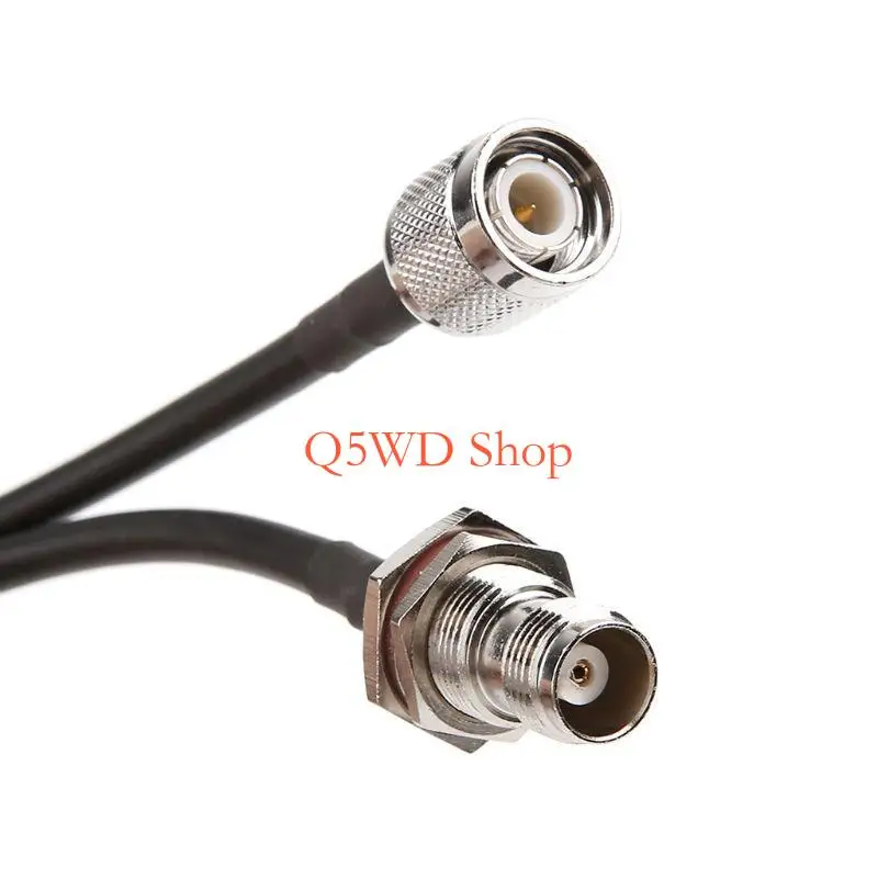 Q5WD TNC Male to TNC Female RG58 Pigtail Cable RF Cables Wireless Cables #3