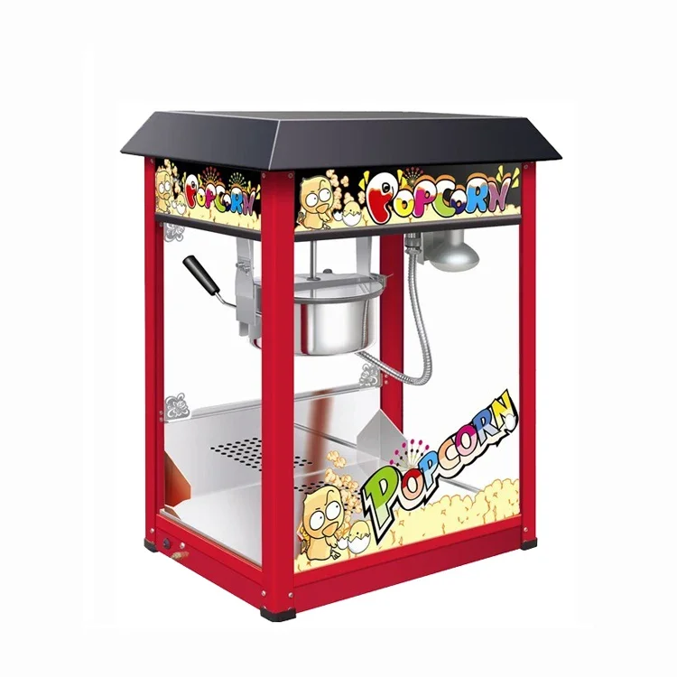 Countertop Popcorn Machine Commercial Caramel Popcorn Making Vending Machine Price Electric Home Party Automatic Popcorn Maker