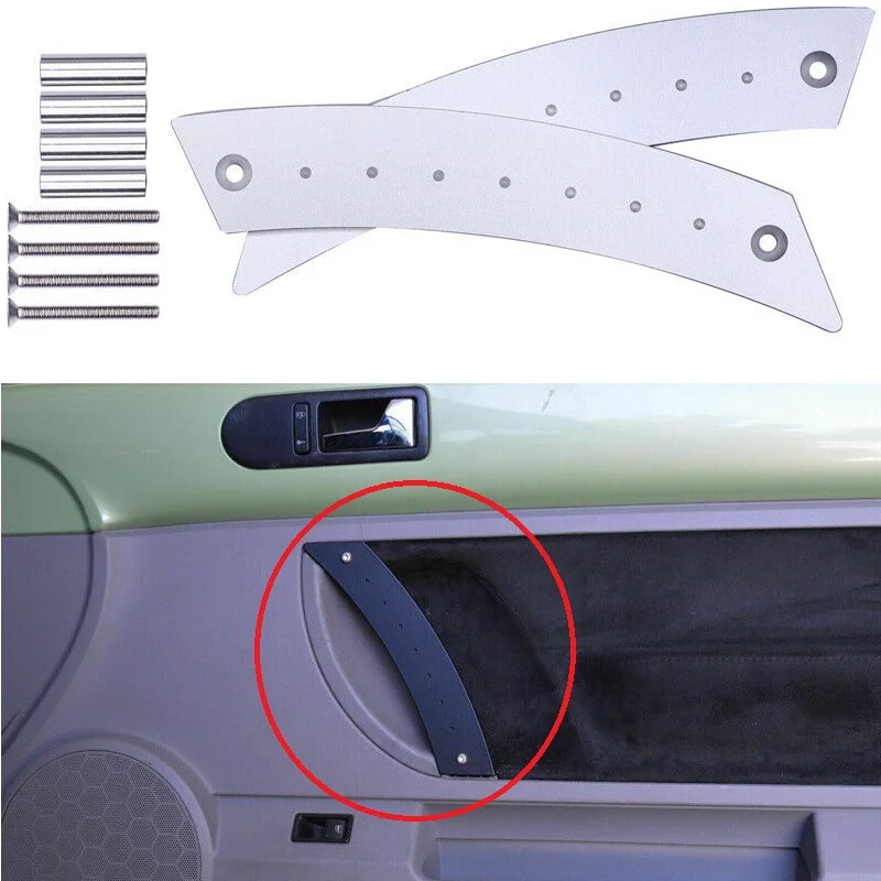 

Car Door Pull Handles Interior Door Handle Protective Cover Replacement For VW Beetle 1998-2010 Aluminium Alloy2Pcs/Set