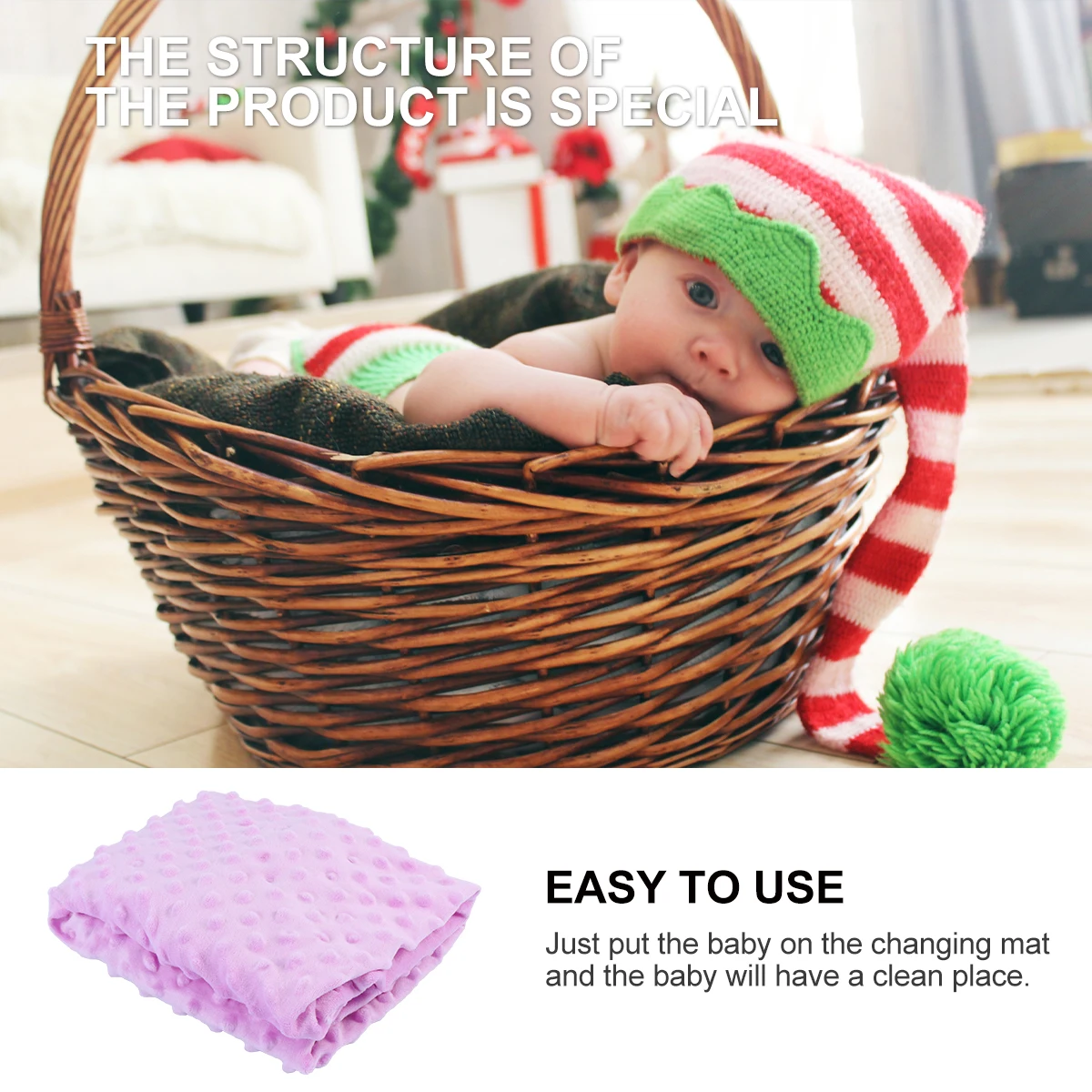 

Baby Changing Table Cover Reusable Diaper Mat Washable Breathable Cotton Cloth Nappy Baby Shower Gift For Sensitive Skin Safe
