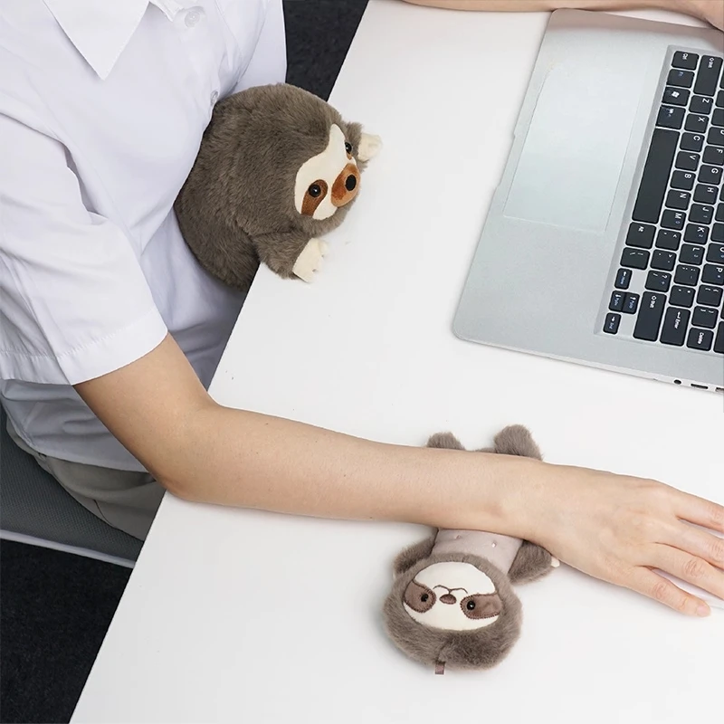 

Накладка на руку для клавиатуры, милая плюшевая игрушка, накладка на запястье, мягкая поддержка и удобная защита на запястье, клавиатура, мышь, поддержка рук, защита на запястье