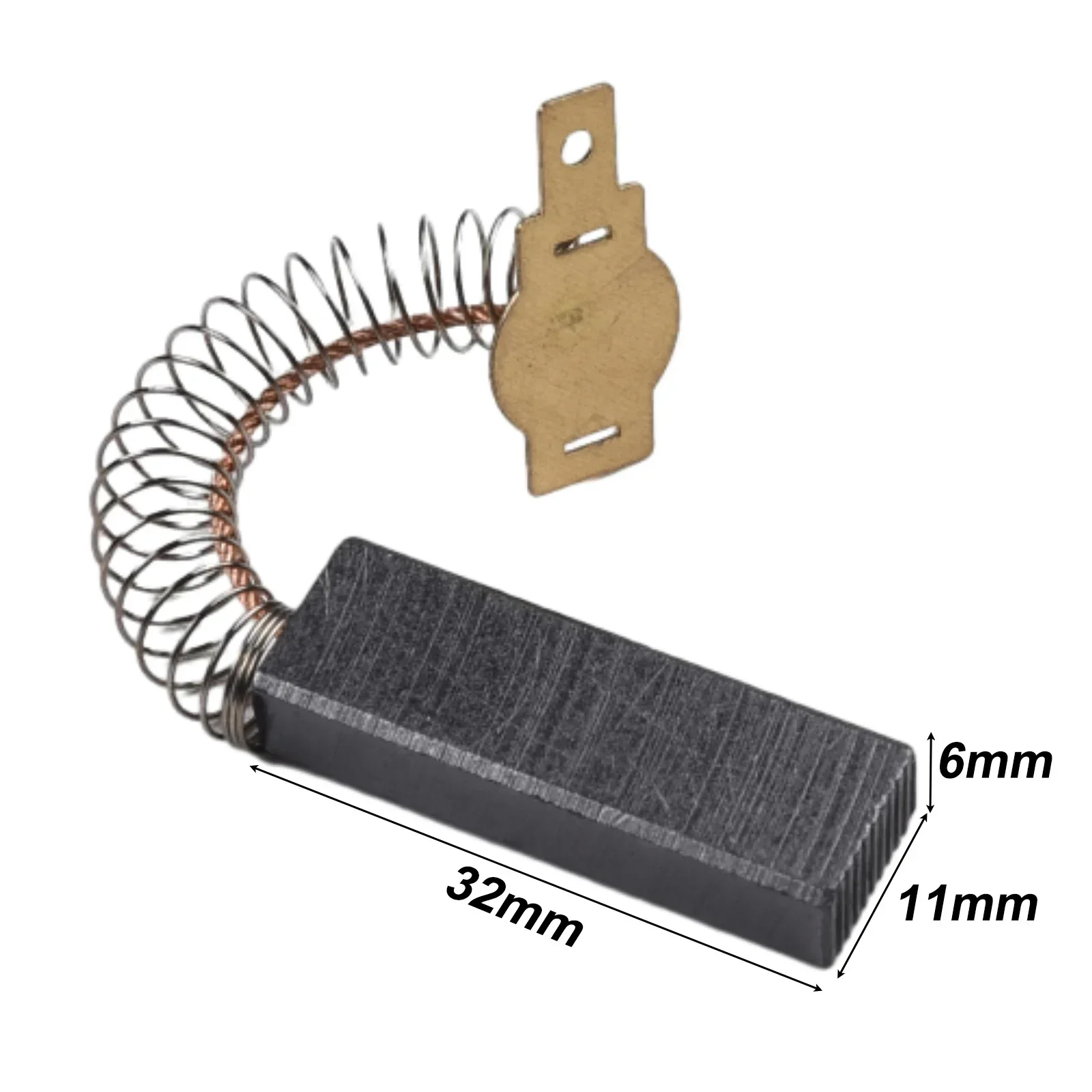 Motor Carbon Brushes For Power Tool Grind Repairing Spare 32*11*6mm Household Supplies Cleaning Vacuum Parts In Stock Wholesale