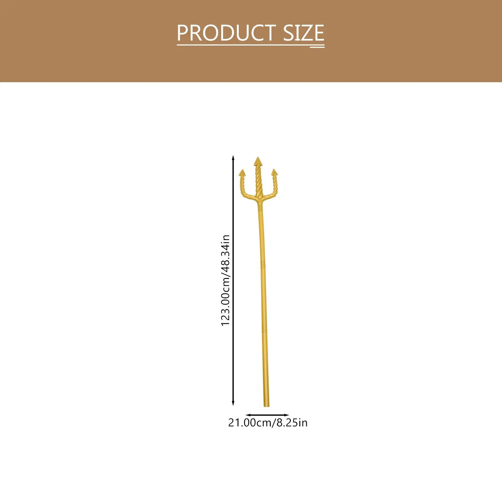 Halloween Demon Fork Ornament Trident Fork Cosplay Costume Demon Fork photoProp Detachable Devil Fork prop Halloween party decor