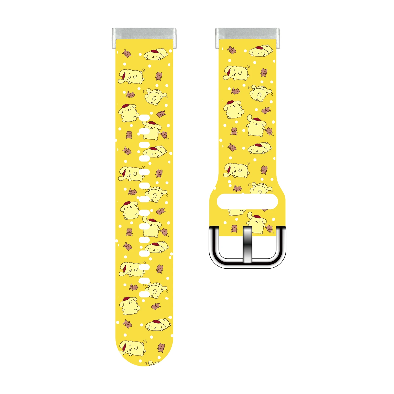 Pasek z nadrukiem z serii SANRIO do Fitbit Sense 2 1, wymienny pasek do zegarka, bransoletka do Versa 4 3, pasek do zegarka dla kobiet na prezent.