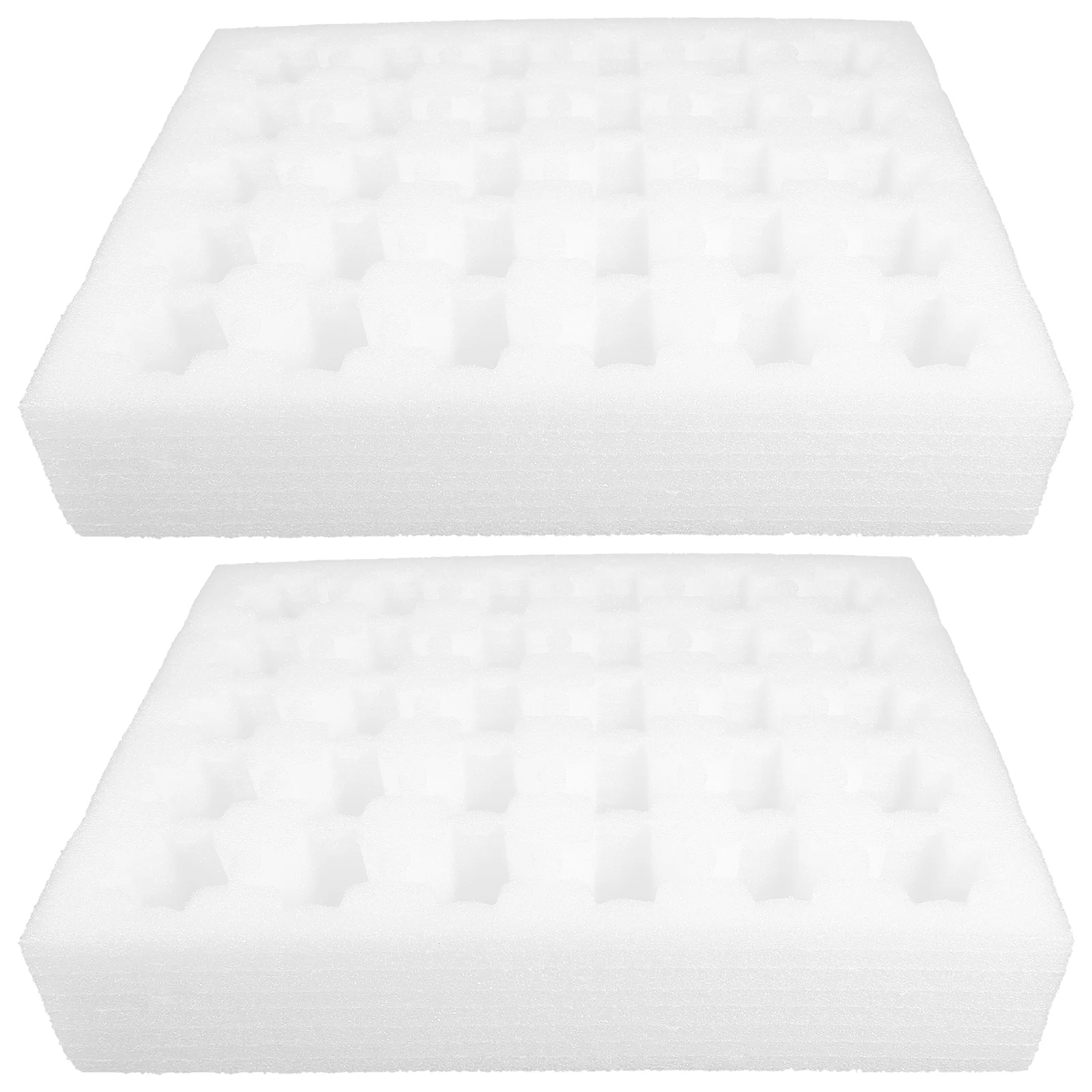 

2 Sets Egg Protection Tray Eggs Carrying Holder Protective Foam Mattress Topper Delivery Protector Thicken with Lid for