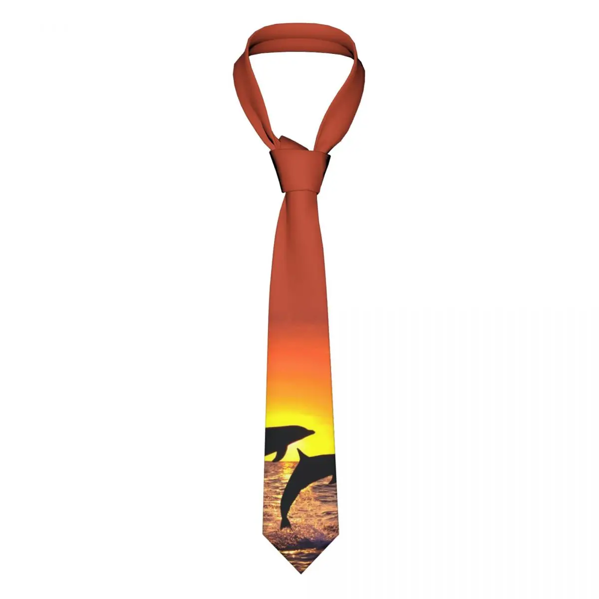 

Dolphin Necktie Unisex Polyester 8 cm Neck Ties for Men Skinny Wide Suits Accessories Cravat Party