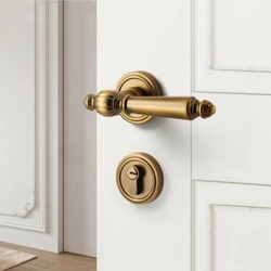 Door Handle Lever Home House Interior Bedroom Bathroom Door Lock Set Room Handle Lever Set