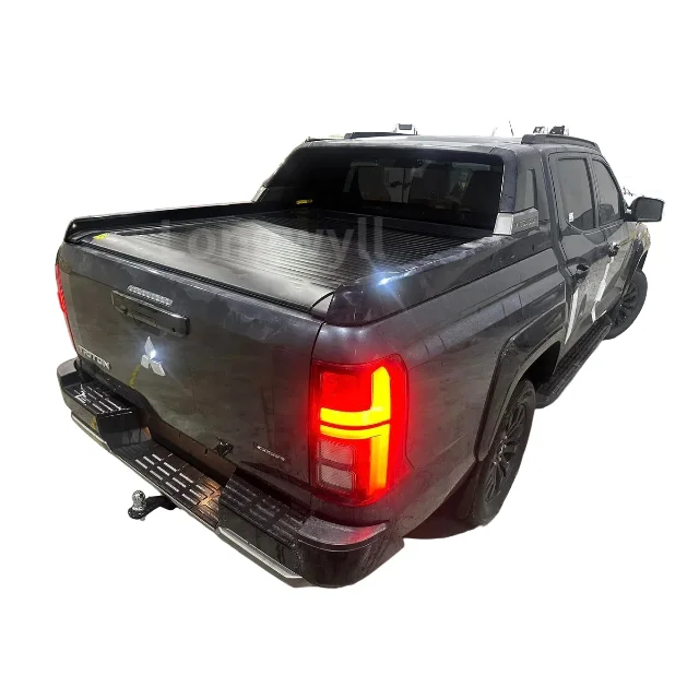 

Aluminum Roll N Lock Roller Tonneau Cover for Mitsubishi Triton L200 Roll-Up Shutter Lid Manual Electric