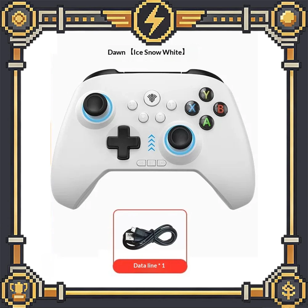 

YUYOU Y-Dawn Gamepads Wireless K-SILVER customized version of high-precision Hall electromagnetic rocker Game Handles Gifts