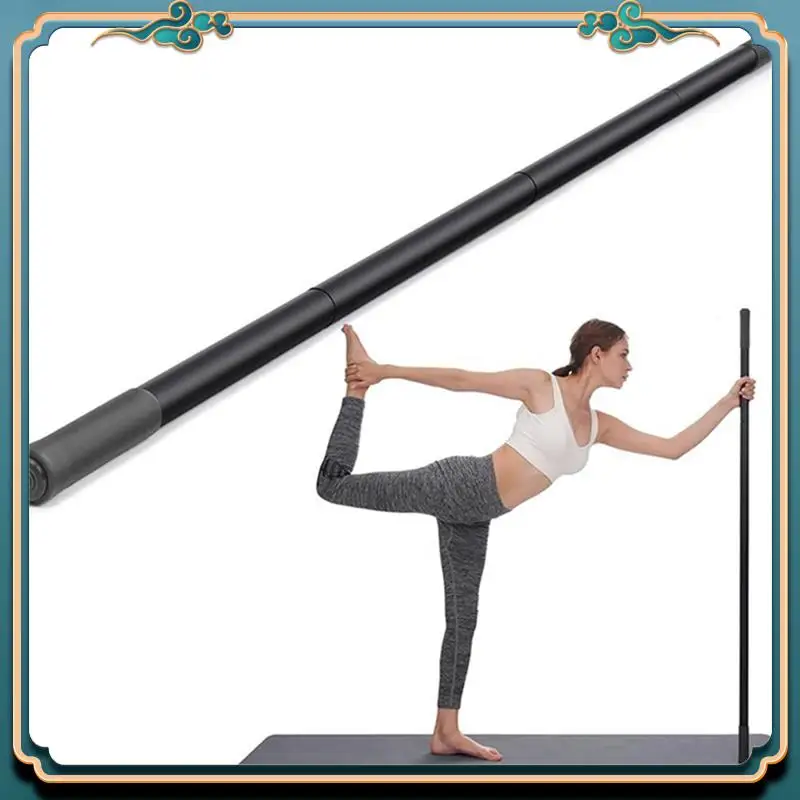 

Latest Yoga Stick 5 Ft Sturdy Steel Adjustable Stretching Stick For Mobility, Flexibility And Balance Versatile Exercise Stick