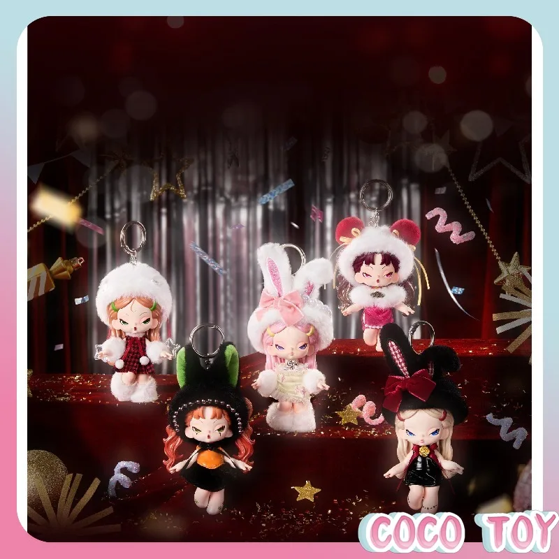 

DODOSUGAR NAMI Cheers Day Series Trendy Collectible Blind Box Adorable Bag Charm Perfect Birthday Gift for Girls Figure Display