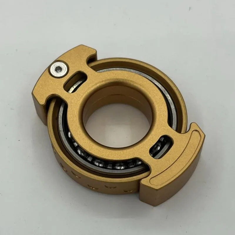 Nuclear Reactor Second Generation Upgraded Fingertip Gyro Decompression Decompression Metal Toy Ring Big Ring EDC