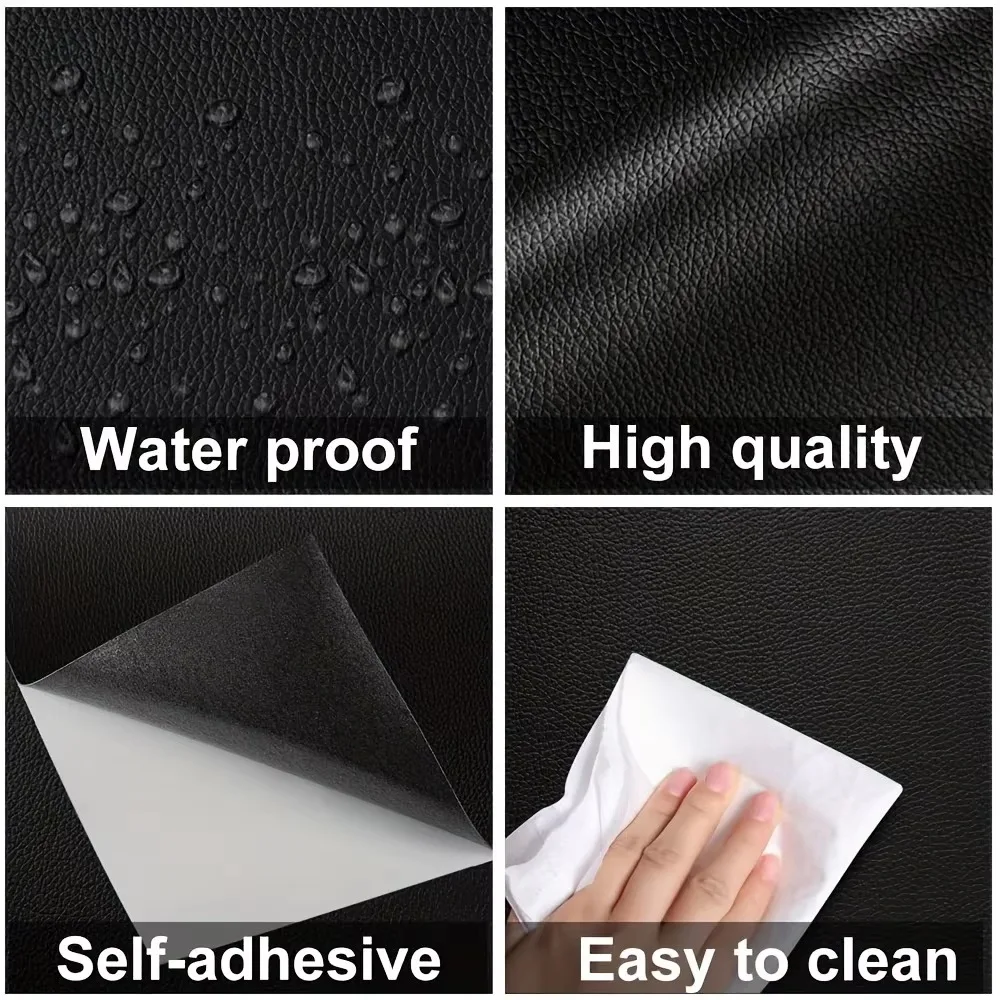 Leather Sofa Repair Patch 250X137CM Large Size Self-adhesive Leather for Couch Car Seat Chair Renovate High Viscosity Stickers