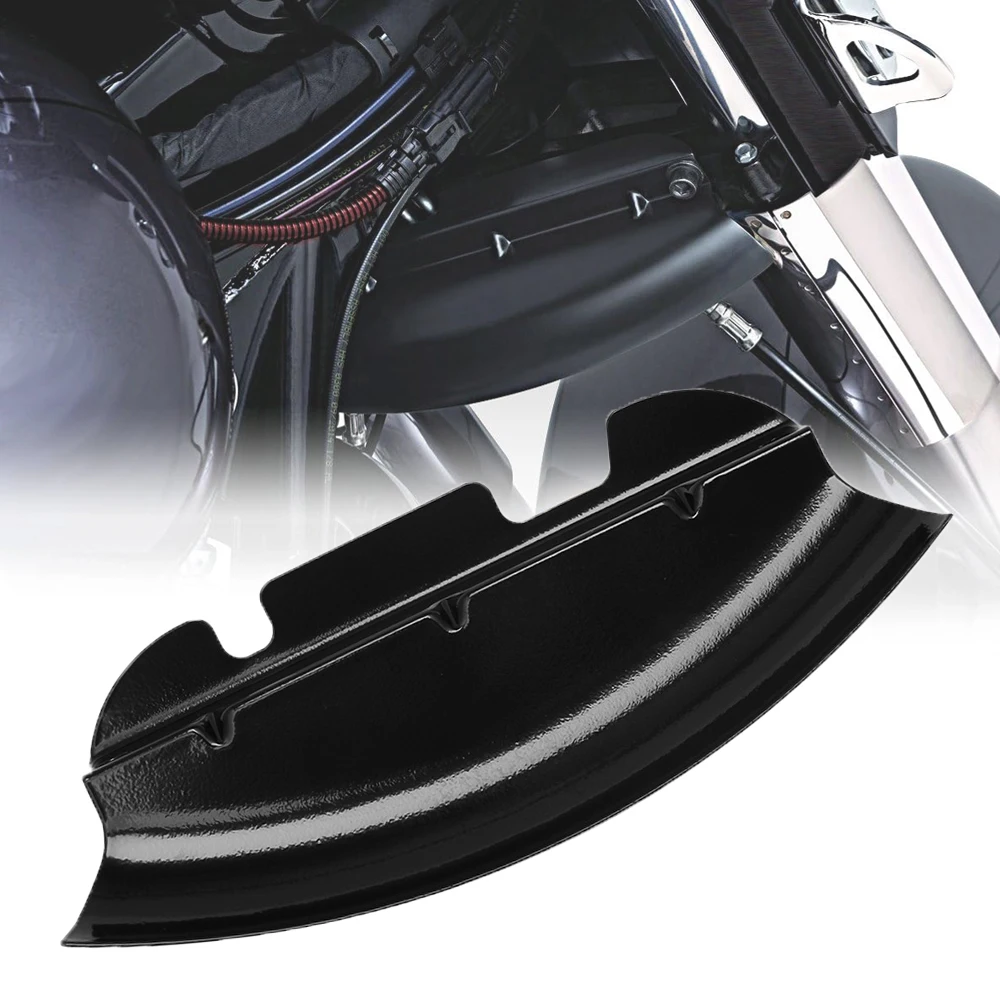 

Gloss Black Lower Triple Tree Wind Deflector for Harley Touring Electra Street Glide 2014-2023 Models